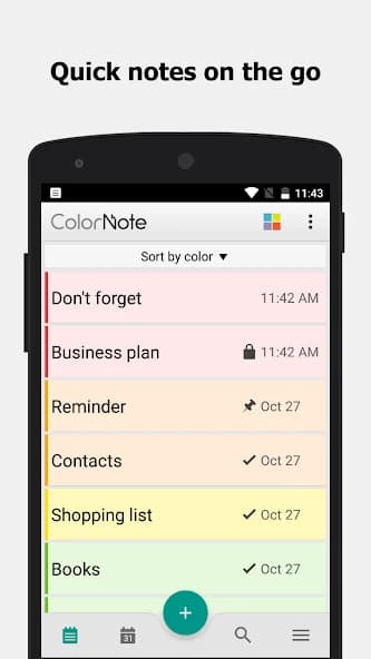 ColorNote Notepad Notes Mod APK Free Download - FileCR