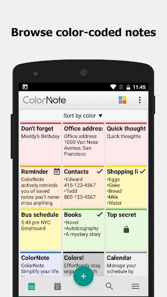 ColorNote Notepad Notes Mod APK Free Download - FileCR