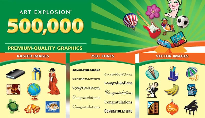 Art Explosion 500,000 Download (Latest 2026) - FileCR