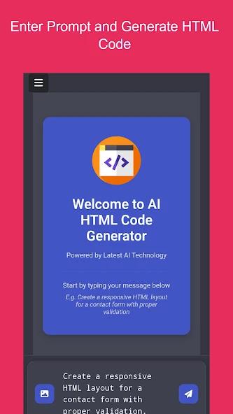 AI HTML Code Generator Mod APK Free Download - FileCR
