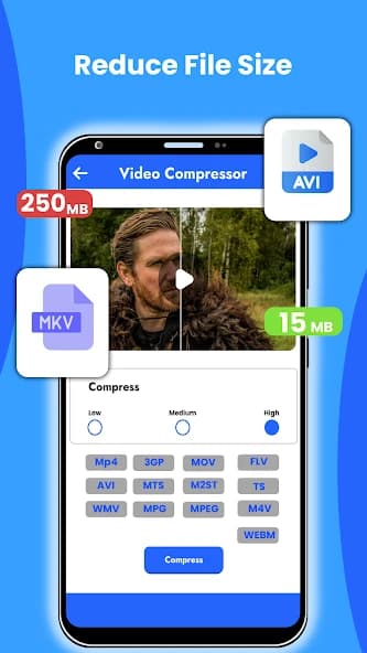 Files Compressor - Reduce Size Mod APK Free Download - FileCR