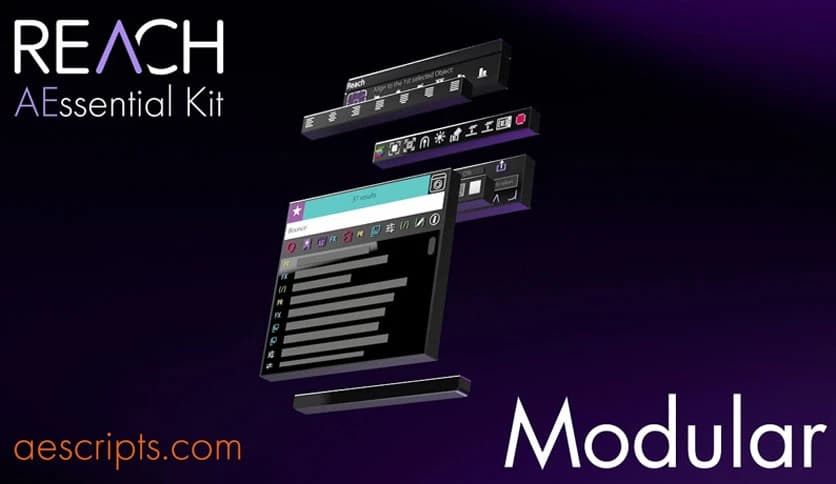 Aescripts REACH - AEssential Kit For After Effects Download (Latest ...