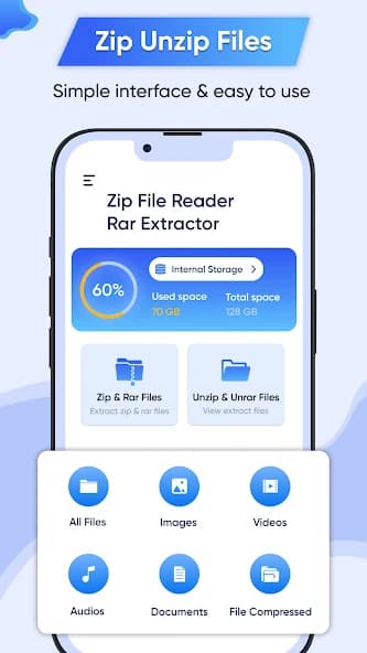 Zip File Reader: Rar Extractor Mod APK Free Download - FileCR
