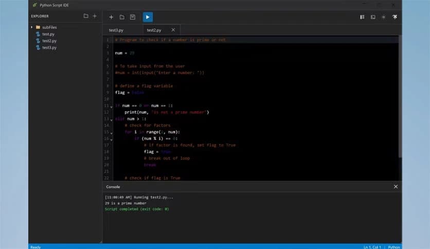 EvlarSoft Python Script IDE Download (Latest 2026) - FileCR