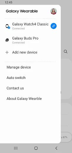 Galaxy wearable android q hotsell